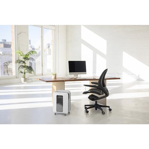 Fellowes Distruggi Documenti A Microframmento LX201, 12 Fogli, Per Casa E Piccolo Ufficio, Uso Personale, Distruggidocumenti Con Tecnologia Intellibar, 100% Anti Inceppamento E Safesense, Bianco - 6