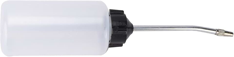 Lubrificador para máquina de costura, frasco dispensador de óleo de plástico de 120 ml com bico longo estendido, para máquinas de costura domésticas e industriais, ferramentas elétricas