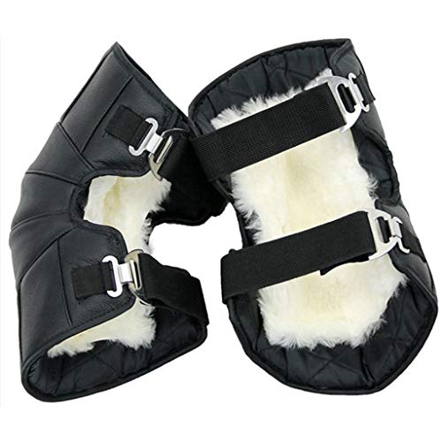 Genouillères de moto cyclisme hiver chaudes coupe-vent mixtes