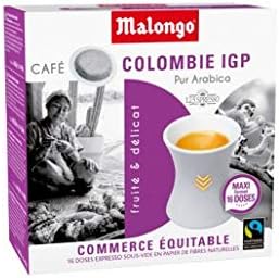 Malongo - Café de Colombia monodosis - Caja de: 160 unidades : Amazon.es:  Alimentación y bebidas