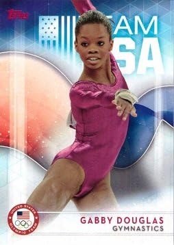 2016 Topps Olympics #75 Gabby Douglas Team USA Gymnastics Card Thumbnail