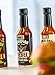 Aubrey D. Extreme Hot Sauce Set Of 3, Ghost Pepper, Scorpion Pepper and Carolina Reaper 51, Hot Sauce Lovers Set of 3 Bottles 5 oz Each