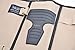 ForEverlast- Ray Guard Shields Protectors, Beige, Fishing Gear Protects Against Sting Rays and Underwater Hazards, Fits Over Water Shoes Wading Boots &Fishing Waders, Equipment for Wade Fishermen