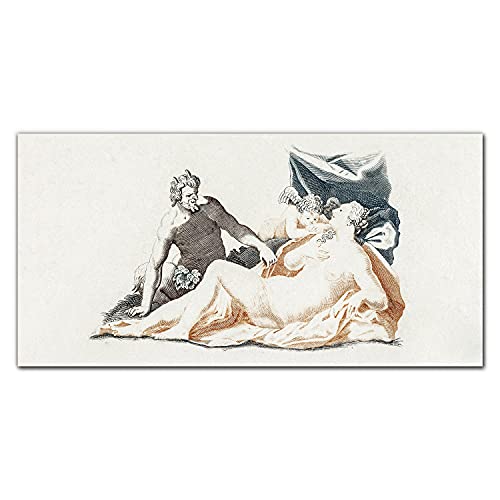 Impression sur verre trempé haut de gamme de la Grèce Antique pour une décoration murale luxe