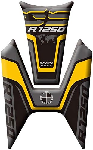 For BMW R1250GS 2018-2019 High quality New Motorcycle Tank Pad Protector Sticker 3D Fish Bone Sticker