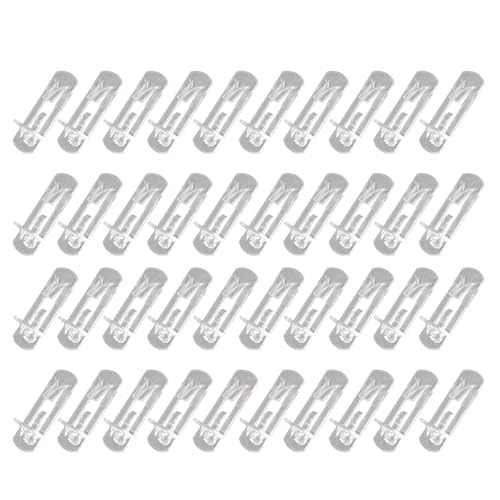 Clip Scaffale Bloccaggio In Plastica 40 Tipi Mobili Trasparenti Per Le Librerie Da Cucina Librerie Supporto Robusto Clip