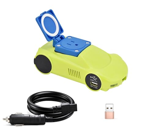Image of 150W Power Inverter, Input DC12V，Output AC 110V-120V Car Inverter with Dual USB Ports