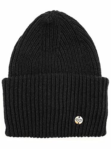 Bonnet de qualité supérieure Zwillingsherz en maille épaisse et durable pour tous