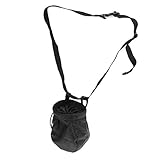 Toygogo Kinder Kind Klettern Chalk Bag + Clip Gürtel & Tunnelzug Verschluss Zum Klettern Bergsteigen Bouldern & Gymnastik Chalk Storage