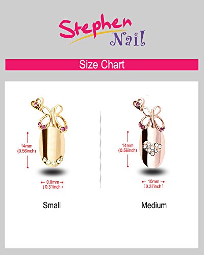 Stephen Nail Jewelry Butterfly (Medium, Black) #TOP6