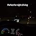 Hudly Lite Head-Up Display (Hud) for Car Speed and Rpms - Audible Speed and RPM Alerts, No Windshield Film Required