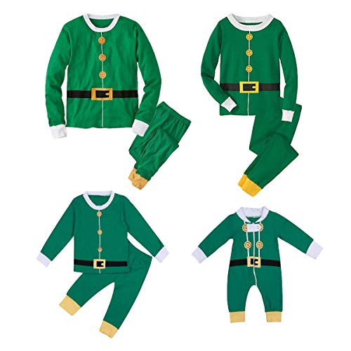 Christmas Family Matching Pajamas Set Adult Kids Santa Claus PJs Xmas Sleepwear Nightwear (# 3, Mom/XL)