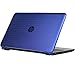 iPearl mCover Hard Shell Case for 15.6" HP 15-ayXXX ( 15-ay000 to 15-ay099 ) series ( NOT fitting 15" HP Pavilion or Envy laptops ) Notebook PC (Blue)