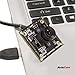 Arducam 100fps Global Shutter Color USB Camera Board, 1MP OV9782 UVC Webcam Module with Low Distortion M12 Lens Without Microphones