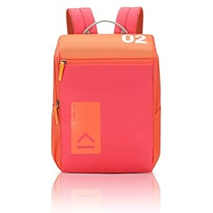 uppercase Medium 17L Backpack 1700EBP2 School Backpack 3x more water repellent sustainable bag with Rainproof zippers for Men, Women, Boys and Girls, 750 Days warranty