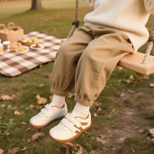 Toddler Wide Toe Box Barefoot Shoes Girls Boys Sneakers Zero Drop Fashion Kid Tennis Running Shoes Lightweight Non-Slip Comfortable First Walking Shoe Outdoor Activities School2