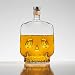 woyada Zestaw karafki do whiskey, kwadratowa karafka do wina, dozownik alkoholu do napojów, na likier, szkocką, bourbon, wódkę, 700 ml/23,5 uncji
