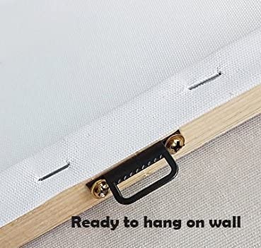 Tutubeer 5 Panel Bauhinia Chinese Redbud Purple Flower Plant Botany Picture Flower Artwork Oil Painting On Canvas Stretched And Framed Giclee Print Home Decoration Living Room Bedroom Wall Art Hanging #TOP6