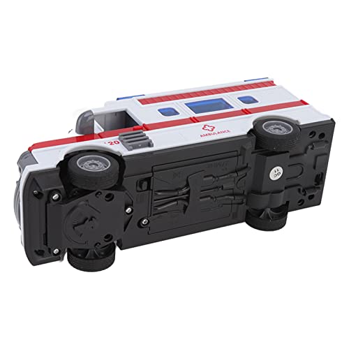 Remote Control Ambulance, Remote Control Car Play Ambulance Toy Model Children Toys Four Way With Lights Sound Friction Powered Emergency Rescue Electric Vehicle Large Toy Playsets Cars For Kids Boys #TOP7