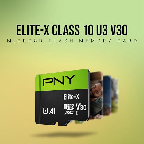 PNY 128GB Elite-X™ Class 10 U3 V30 A1 microSDXC Flash Memory Card - Up to 100MB/s Read, 4K UHD, Full HD, UHS-I, Smooth Content Capture, for Smartphones, Drones, Tablets, 2-Pack by PNY - Image 4