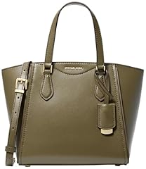 Gold-tone Hardware/Safari Green