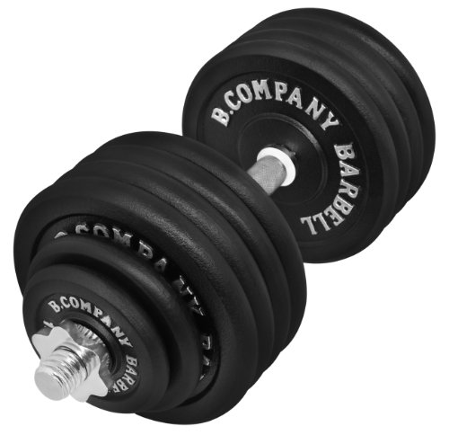 Guss Kurzhantel-Set 50Kg (1 x Kurzhantelstange 51cm, 2x1,25, 2x2,5 und...