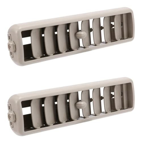 Grille de sortie d'air de climatisation Mitsubishi Pajero V93 V97 toit beige x2