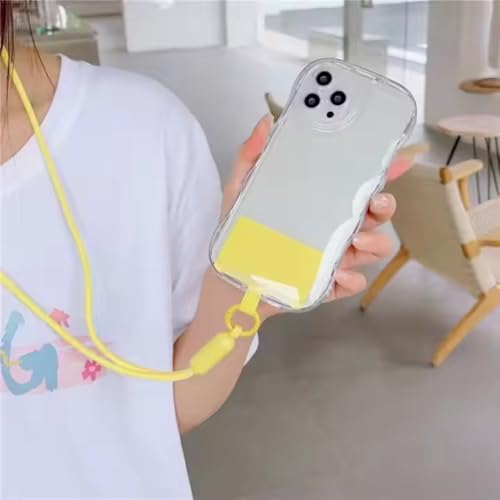 Cordão Corda Cordinha Alça Pescoço Universal Para Celular Ajustável (ROXO)