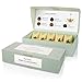 Tea Forte Petite Presentation Box Sampler with 10 Handcrafted Pyramid Tea Infusers, Green Tea Assortment