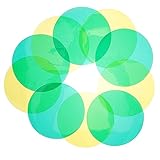 Plastic lens for spotlight--enhance effects, increase color saturation and contrast, the lens for handheld spotlight are very practical,spotlight parts Replacement filter lens-- the of your photos and videos with enhanced color and contrast, the plas...