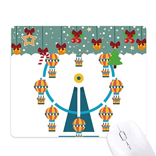 Tapis de souris bureau pour soulager le poignet - Modèle grande roue antidérapant