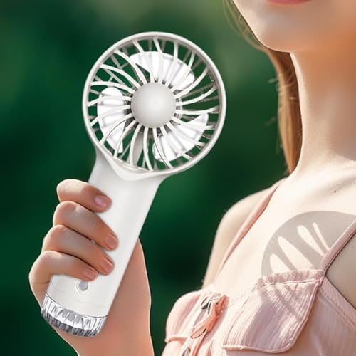 Ventilador portátil personal de 6 pulgadas ligero para aire libre y hogar 5