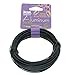 BeadSmith WCR-4003 11.8m Aluminum Craft Wire, Black, 18 gallon/39'