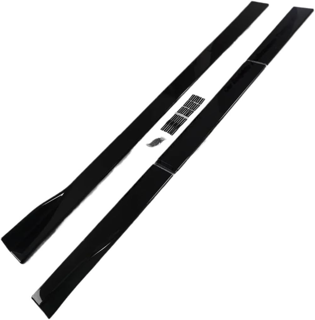 for BMW E60 E61 Side Skirts Extension Rocker Panels Lip Splitters 523i 530i 530d 535i 545i 550i M5 2003-2010 Bodykits Tuning