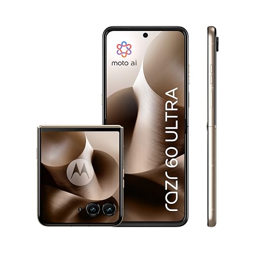 Motorola razr 60 ultra, 17.7 cm (6.96") Dual SIM Android 15 5G USB Type-C 16 GB 512 GB 4700 mAh, Pantone Mountain Trail, Moto AI Flip Smartphone, Dual Display, 50MP Triple Camera with Co2 Offset
