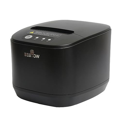 Image of Bestow TRPA260H 80 mm Thermal Receipt Printer with Auto Cutter USB LAN POS Printer for Shops Restaurants Malls Black