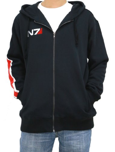 Price comparison product image Cosplay Costume N7 Clothing Hoodie Jacket sweatshirt Updated Version XL