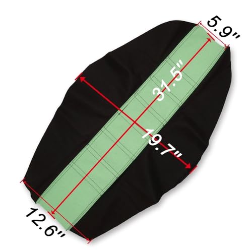 Funda de Asiento para Moto Solución Sillín Desgastado PU Suave Universal Cinco Colores 7