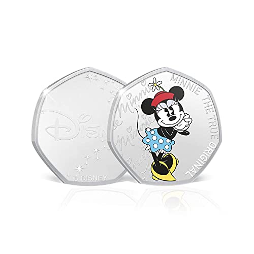 FANTASY CLUB 6 Minnie Through Time Münzen, präsentiert in einem schönen Sammleralbum. Limitierte Auflage