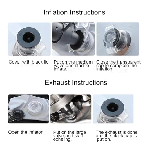Onirii Inflatable Car Air Travel Mattress Back Seat Bed with Air Pump,51.2\"×10.6\"×14.6\" Portable Camping Sleeping Gap Pad Air Bed for Car,SUV