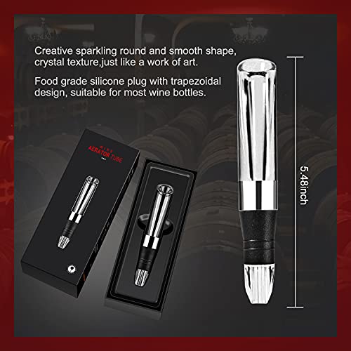 Wine Aerator Pourer - Gifts For Men Dad, Christmas Stocking Stuffers, Unique Gifts, Birthday Ideas For Wine Lover Boyfriend Husband Grandpa Presents #TOP4