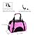 ZaneSun Cat Carrier,Soft-Sided Pet Travel Carrier for Cats,Dogs Puppy Comfort Portable Foldable Pet Bag Airline Approved Pink (Small)