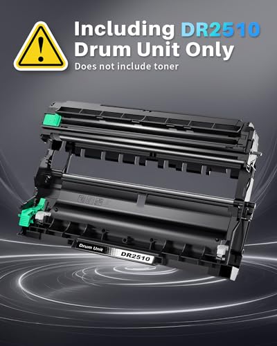 INK4U DR2510 Trommel Kompatibel für Brother DR2510 Trommel Kompatibel für Brother HL-L2400DWE HL-L2400DW HL-L2445DW MFC-L2835DW DCP-L2660DW MFC-L2827DW MFC-L2860 DWE