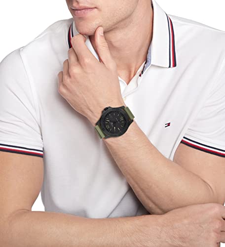 Tommy Hilfiger Analog Black Dial Watch for Men-NETH1791992 - Image 4