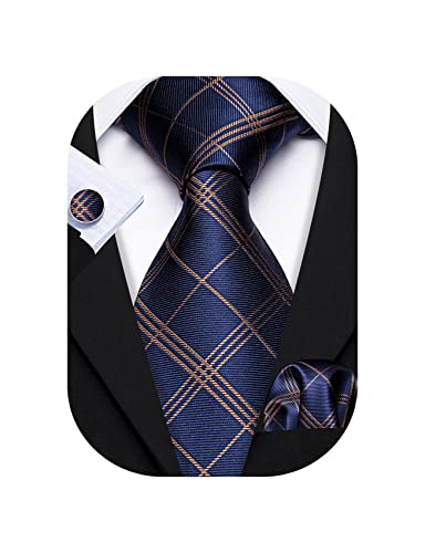Barry.Wang Stripe Men Ties Set Review: Classic Style on a Budget