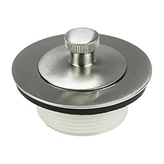 Danco Universal Lift and Turn Bath Drain Trim Kit with Overflow, Brushed Nickel, 89239