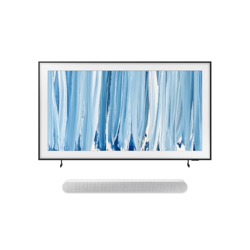 SAMSUNG 85 Inch The Frame Pro 4k Smart TV + SAMSUNG HW S61D/ZC 5 Channel Slim Atmos Soundbar