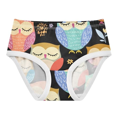 Animal Toddler Girls Underwear 2t Cotton Cute Panties Girl Cute Cartoon Owls Funny Undies Kids Briefs - Main Image