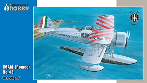 Special Hobby 48137 Sh - Model Kit Imam Romeo a Strisce Rosso Ro.43
