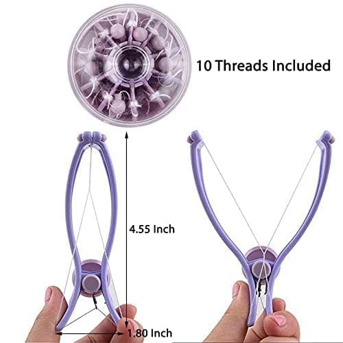 EXIFYLL threading machine for women, Women's Eyebrow Face and Body Hair Threading Tweezer Kit Used For Eyebrows Lining & Trimming, Face, Chin & Upper Lip Hair Removing Tool/machine/epilators 4